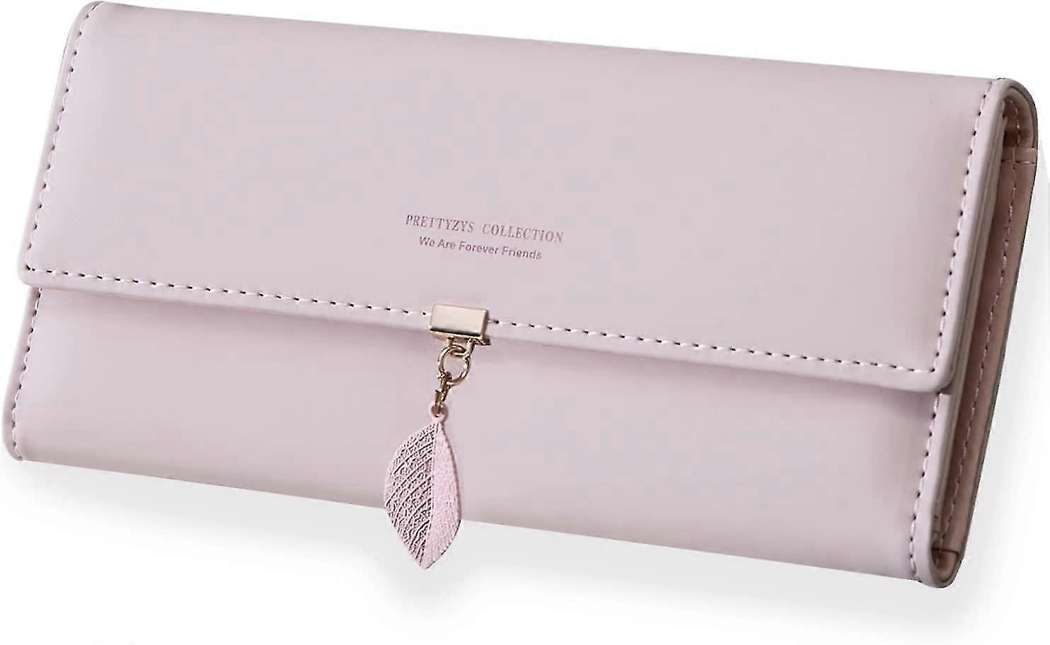 Large Women's Leather Wallet, Large Capacity Women's Wallet, Elegant Women's Wallet, Long Leather Women's Wallet With Cell Phone Compartment