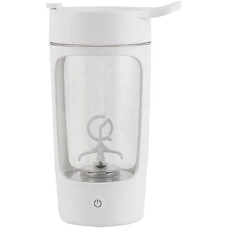 Portable 650ml Smart Mixing Mugs Rechargeable Electric Protein Shaker Bottle With Carry Handle Lid For Gym Fitness