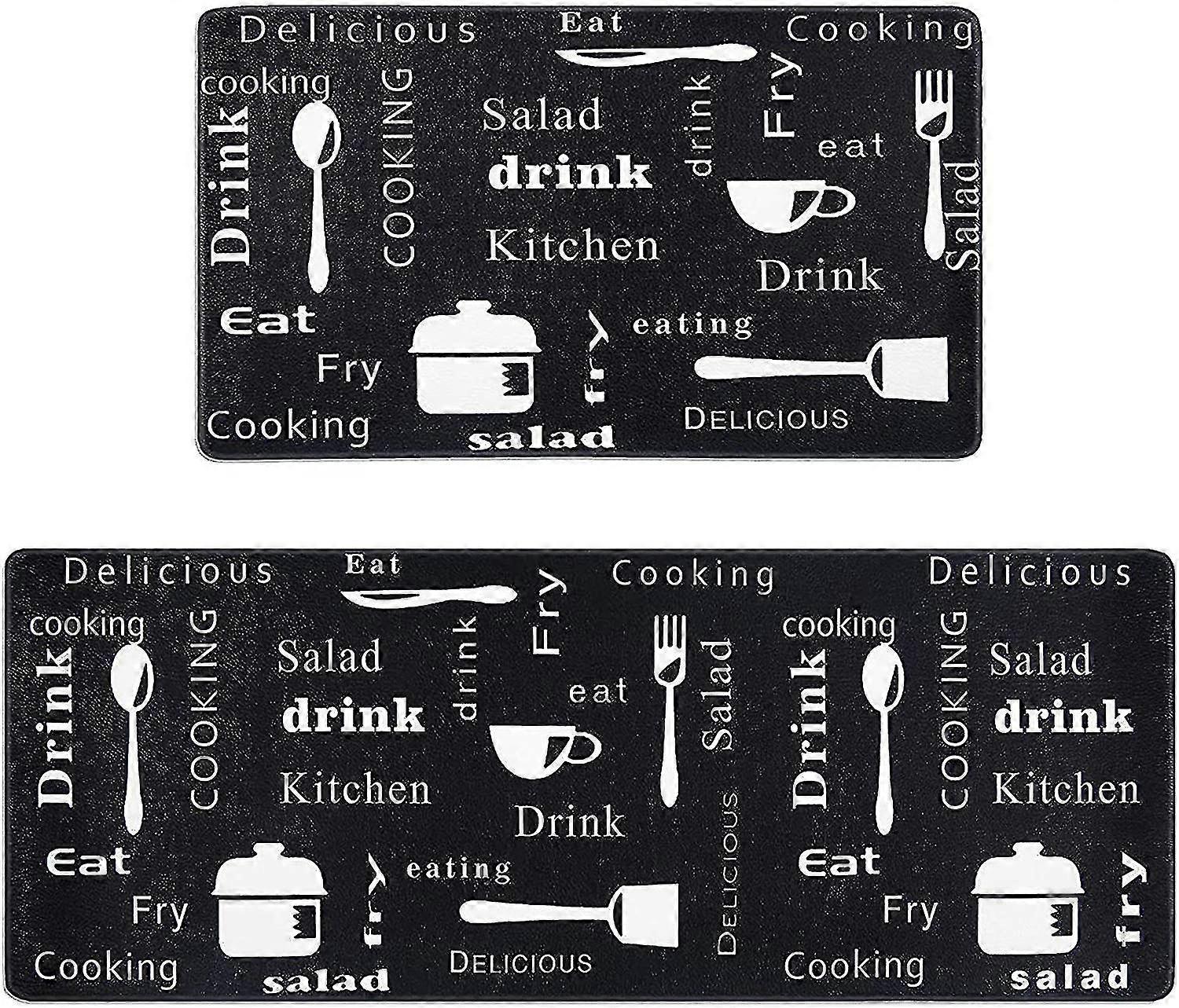 2 Kitchen Mats 4060cm+40120cm