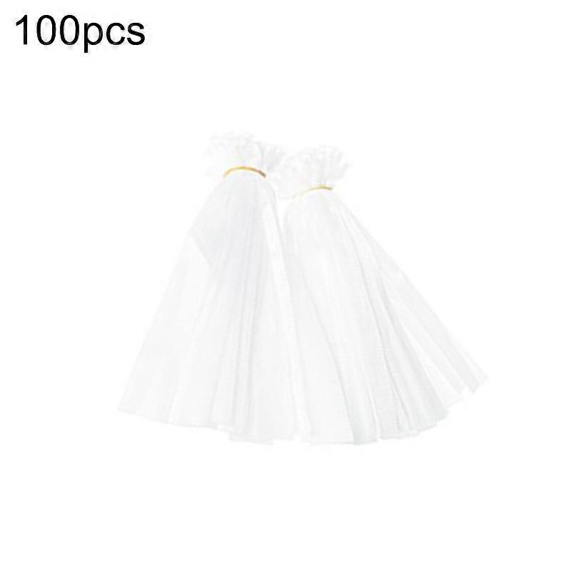 100Pcs Sink Strainer Garbage Filter Bag Kitchen Anti Clogging Net Mesh Pouch KAESI