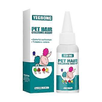 Pets Dye Cream Pigmented Agent Hair Bright Colorful Stain Cats Animals Dye Stuffs Lasting Beauty Dying Dogs Hair Coloring Cream,2PCS