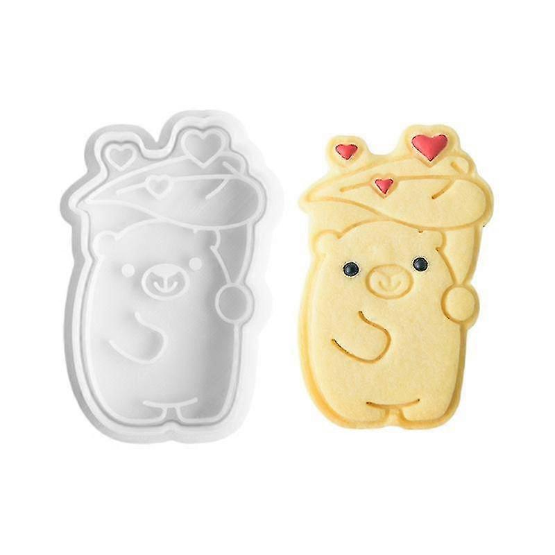 3d Cartoon Bakeware Tools Sugarcraft Mould Cake Mold Bear Shape Environmentally