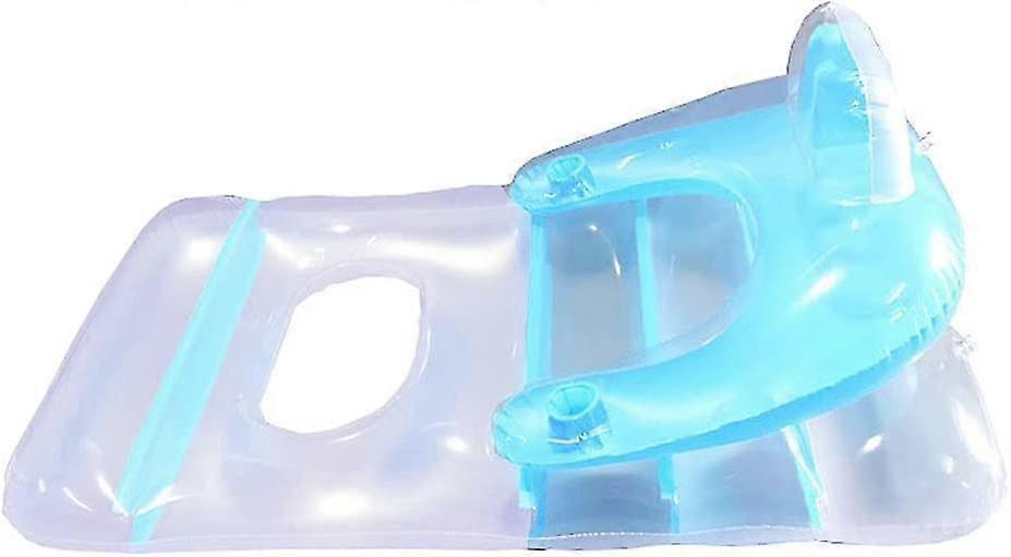 Inflatable Pool Lounger Water Hammock Floating Recliner Bed Summer Pool Float Toy For Outdoor Beach Lake Adults Kidsblue1pcs
