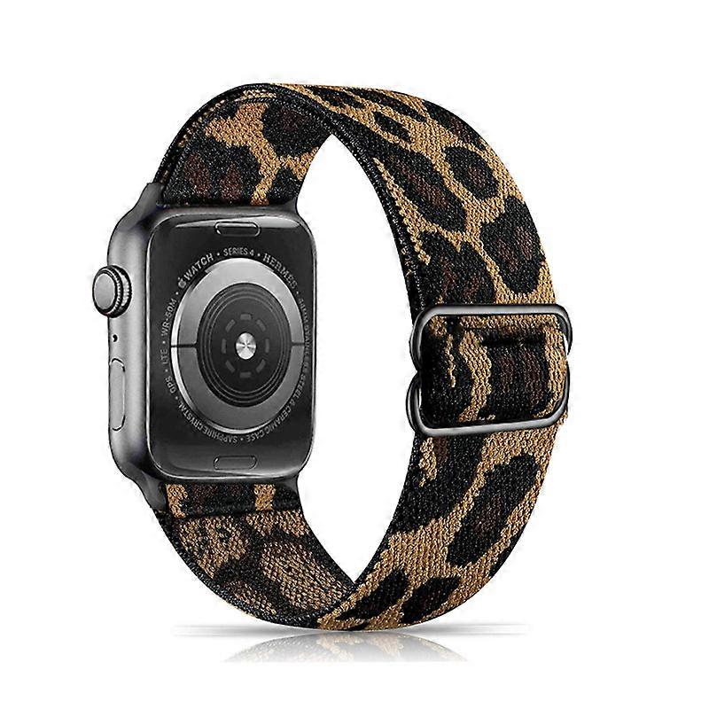 Stretchy Nylon Solo Loop Bands Compatible with Apple Watch 38mm 4
