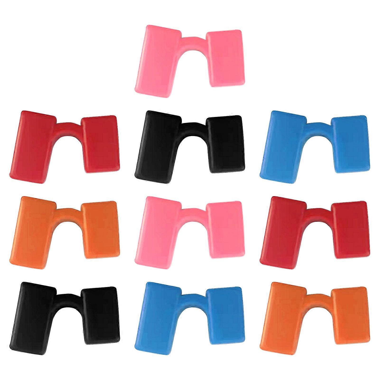 10Pcs/Set Chopstick Helper Ergonomic Reliable Plastic Practical Anti-slid Chopstick Trainer for Kids Kaesi