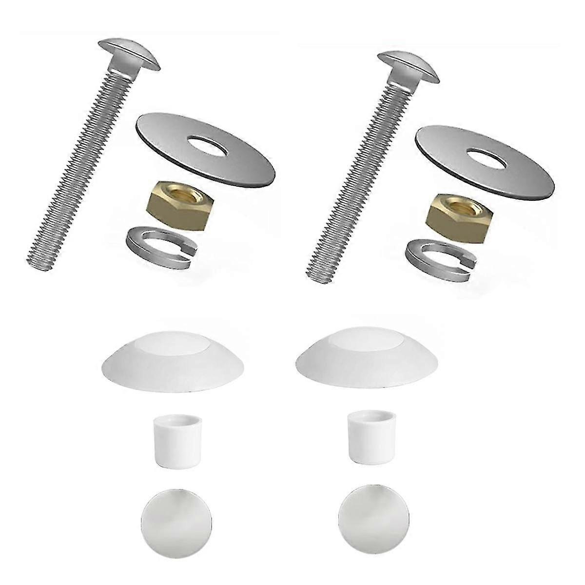 Diving Board Bolts, Diving Board Mounting Kit for Two Hole Residential Pool Diving Board, Diving Board Bolt Kit