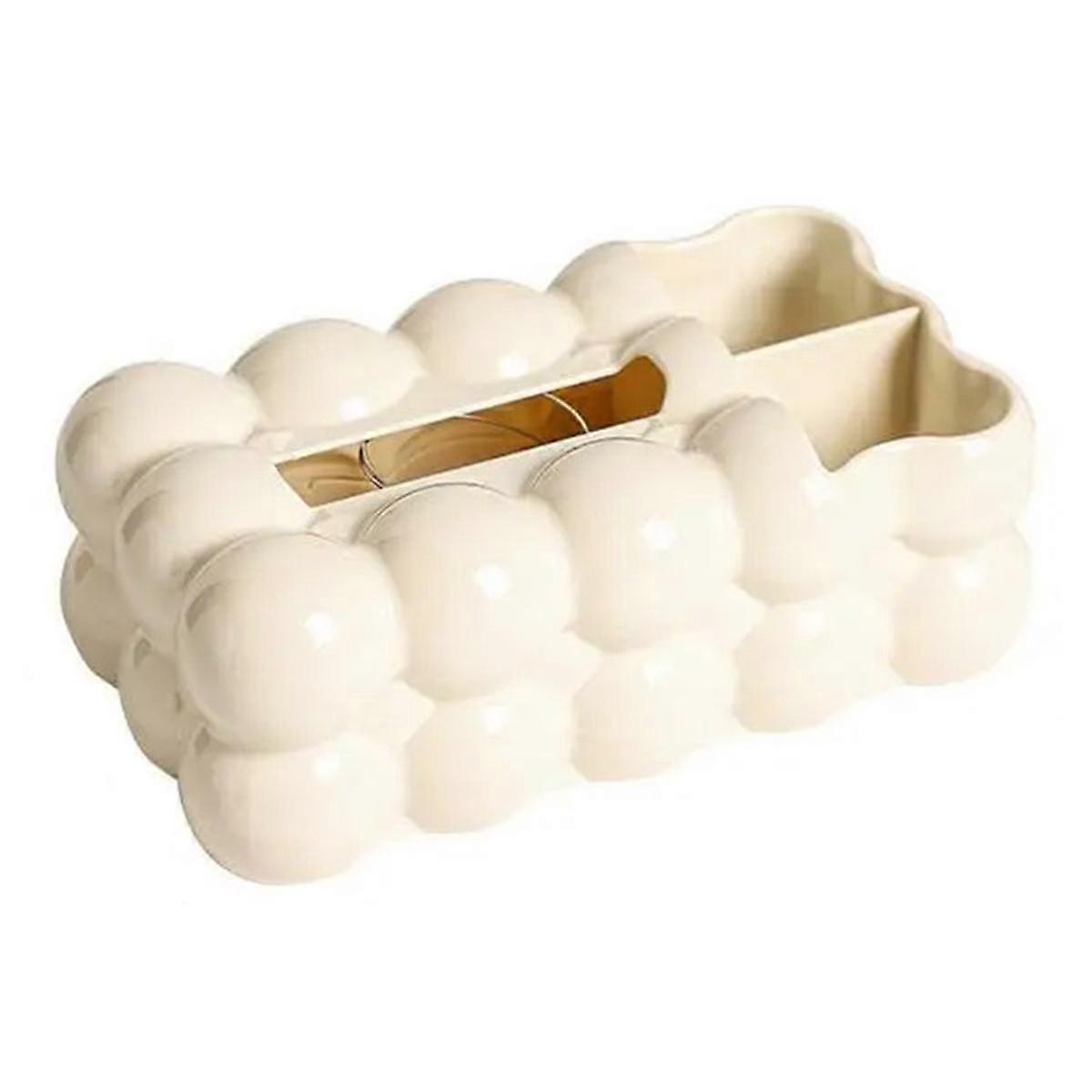 Modern Tissue Box Cover Light Luxury Tissue Box Dispenser Widened Tissue Box Cover Desk Paper Organ