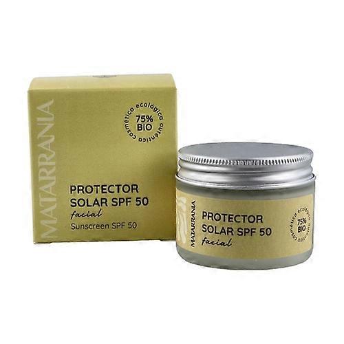Facial sunscreen SPF 50 Bio 30 ml of cream