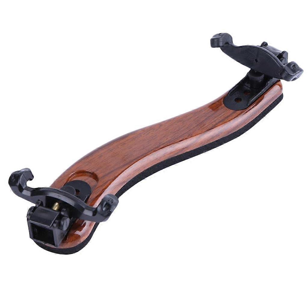 Einstellbare braune Schulterstütze Pad Fiddle Support Holder für 3/4 4/4 Violine