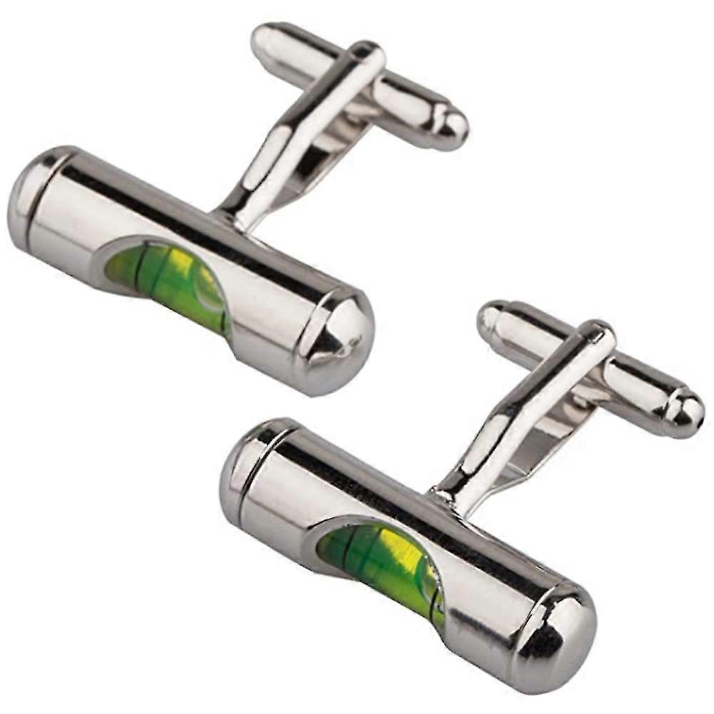 Green Level Manschettenknöpfe Design Manschettenknöpfe Französische Knöpfe Herren Manschettenknöpfe Sehr elegant für Männer