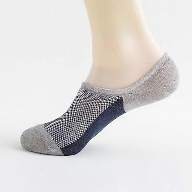 Man Ultra-thin Socks Ice Silk Breathable Cool No Show Socks Business Fashion Male Camouflage Hiphop Funny Summer Socks