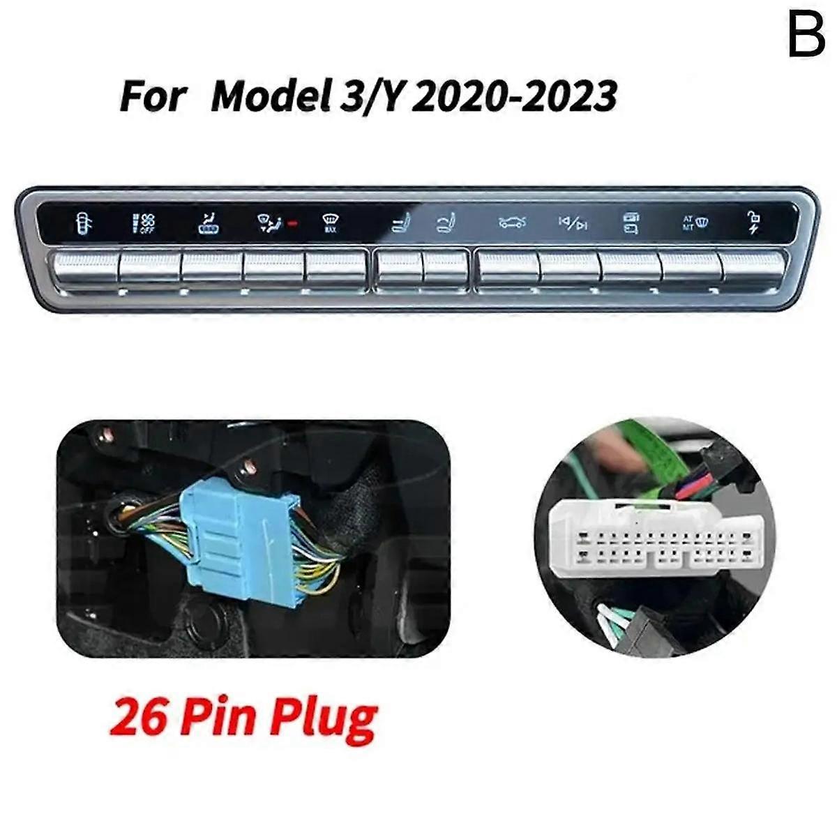 26/28 Pin Plug Screen Smart Physical Button for /Y Modification and Upgrade Central Control Physical Button