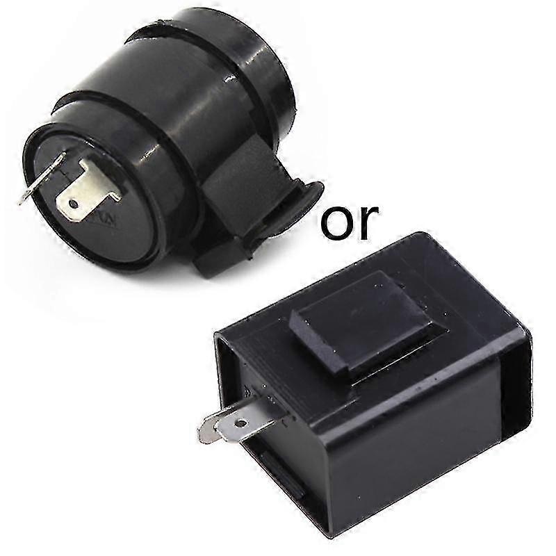 Turn Signal Flasher Relay 12v 48v 60v 2 Pin Blinker Turn Light Signals Relay Buzzer Relay Indicator Led Flasher B36b-Good