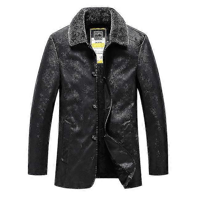 نمط طويل دافئ. جاكيت رجالي