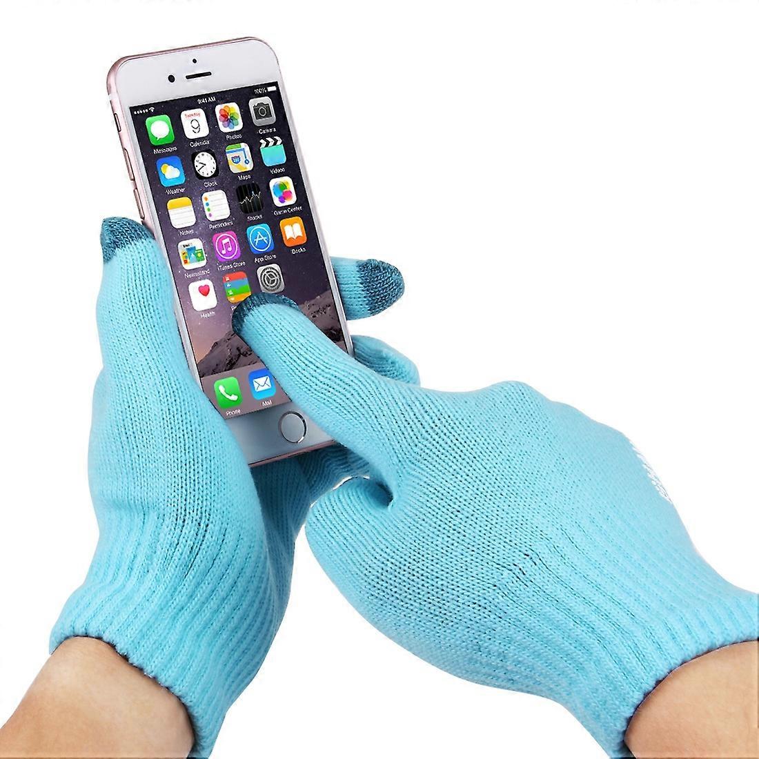 Three Fingers Touch Screen Gloves for Men