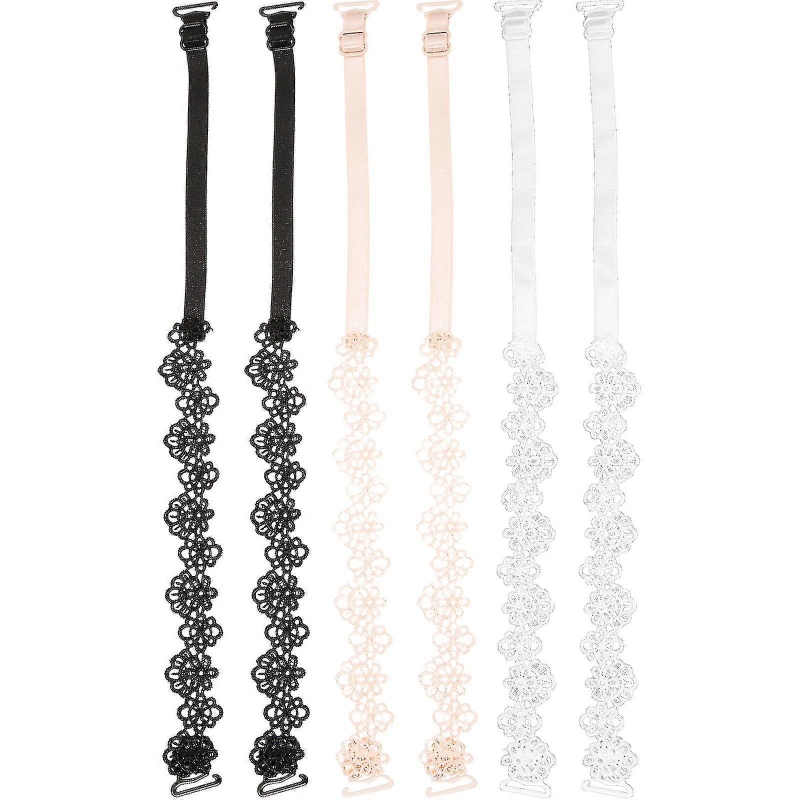 3 par kjolestropper BH stropper erstatning skulderstropper dekorative BH stropper