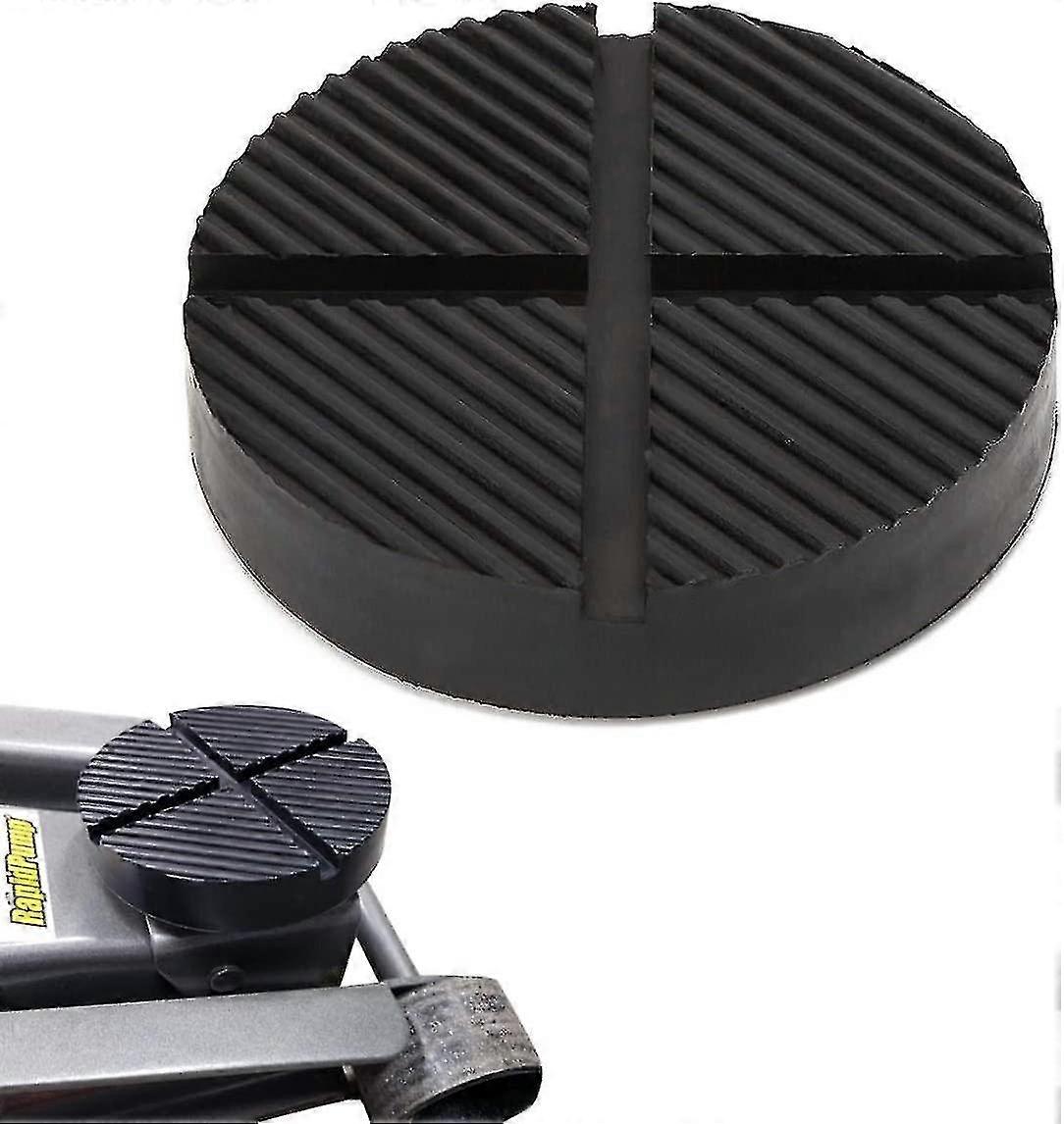 Universal Floor Jack Rubber Pad Jack Pad Adapter Pinch Weld Side Frame Rail Protector Puck/pad (1 Pack)