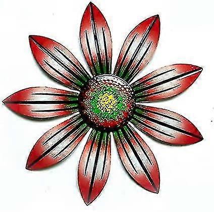 Metal Flower Wall Hanging Decoration