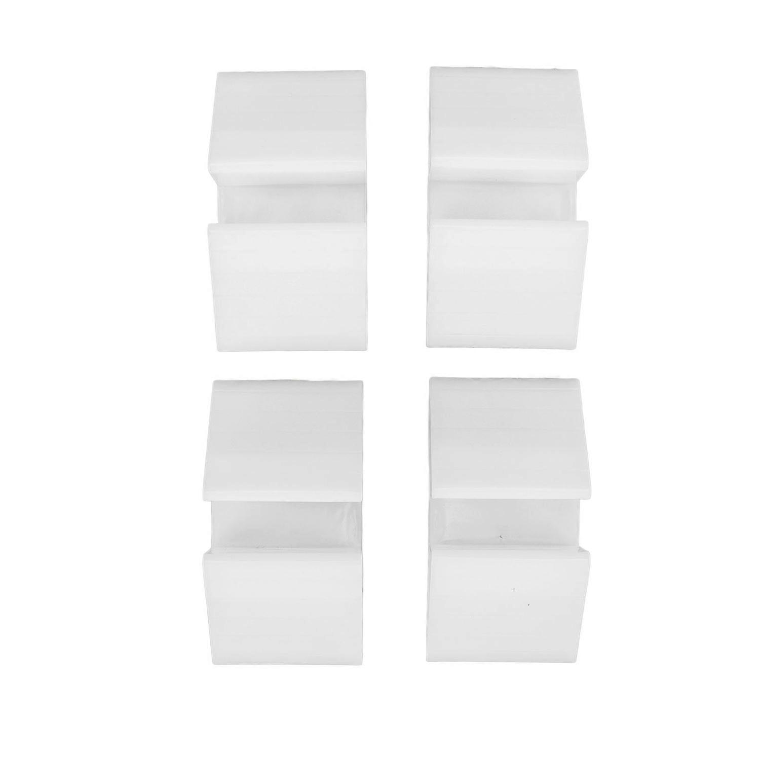 4pcs Pet Gate Support Feet Triangular Dog Fence Reinforcement Support Feet for Doorway Hallway Porch