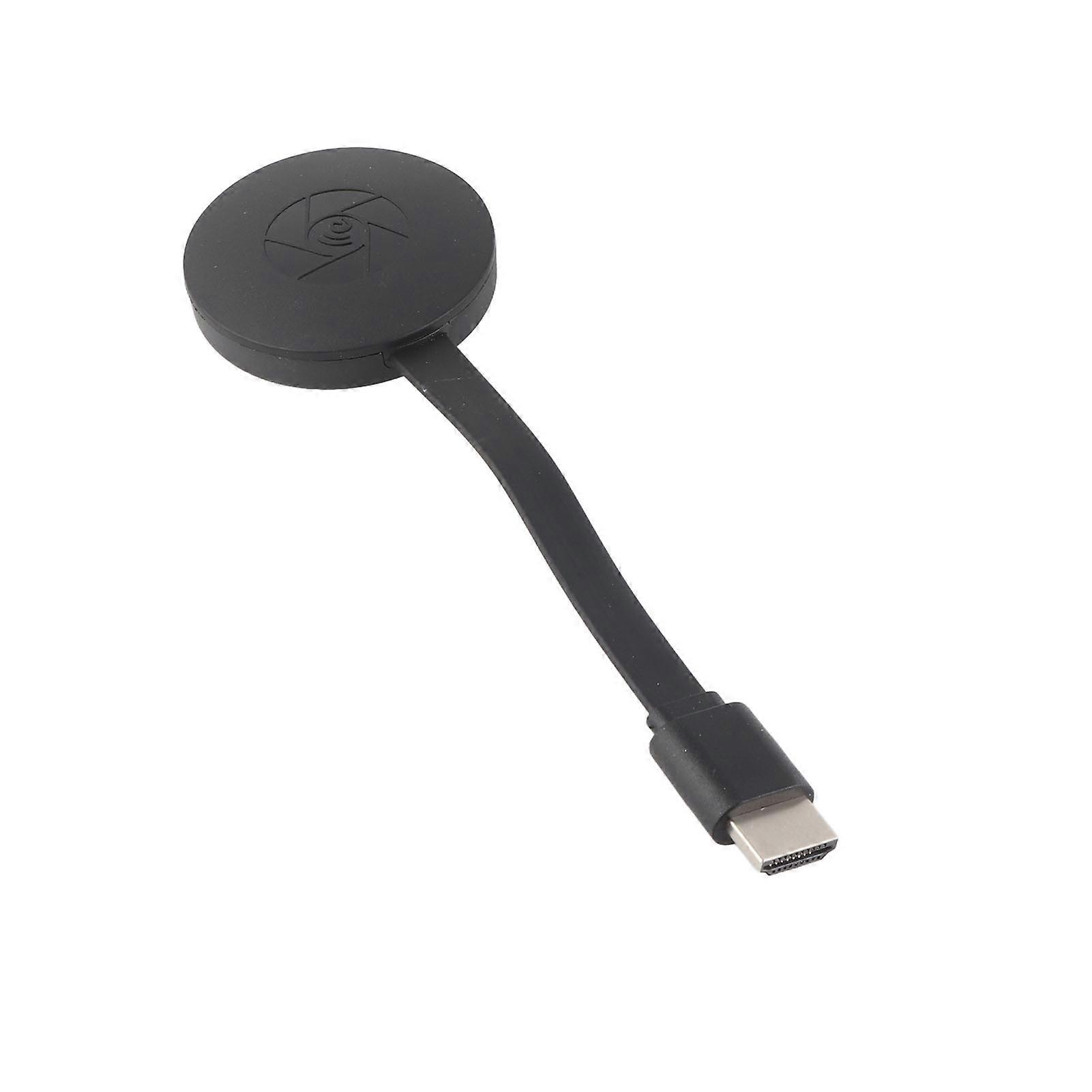 4K Wireless Display Dongle Adapter with Same Screen Mobile to TV No Delay Easy Setup