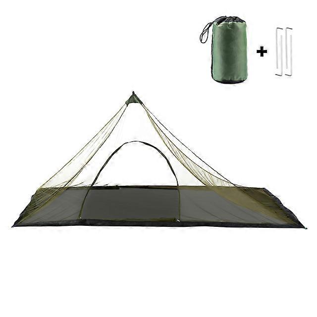 Ultralight Mesh Tent Portable Backpacking Alpinisme Trekking Pole Tente Inner Mesh Waterproof Mosquito Repellent Mesh Net