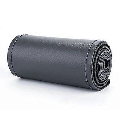 Couvre-volant Super Fibre Cuir Texture Douce Main Coudre Auto Boy Girl Couvercle de volant General Motors Supplies