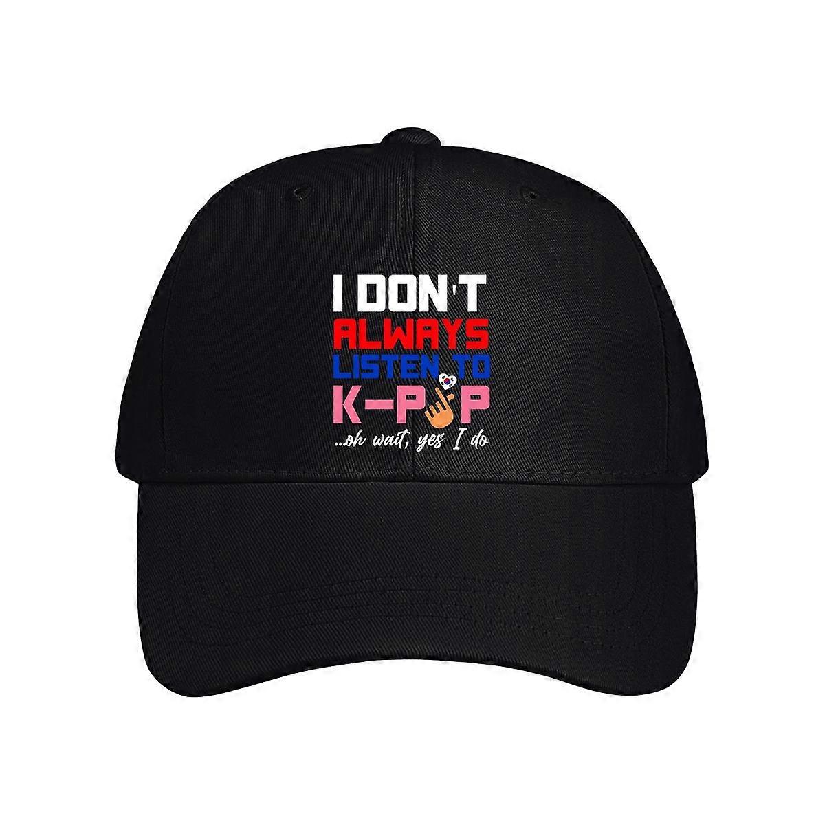 I Don't Always Listen To K-pop Oh Wait Yes I Do Vintage Baseball Cap