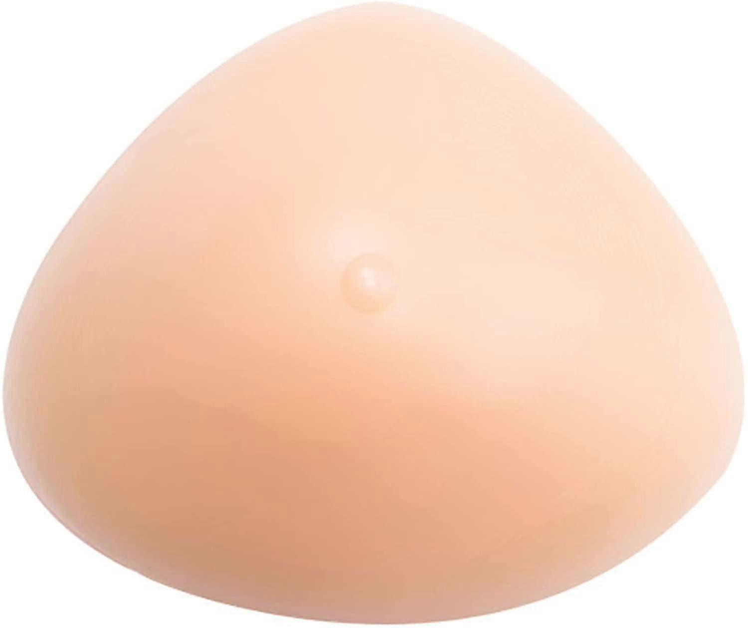 Silicone Breast Form Triangle Mastectomy Prosthesis Bra Pad Enhancer Only 1 Piece