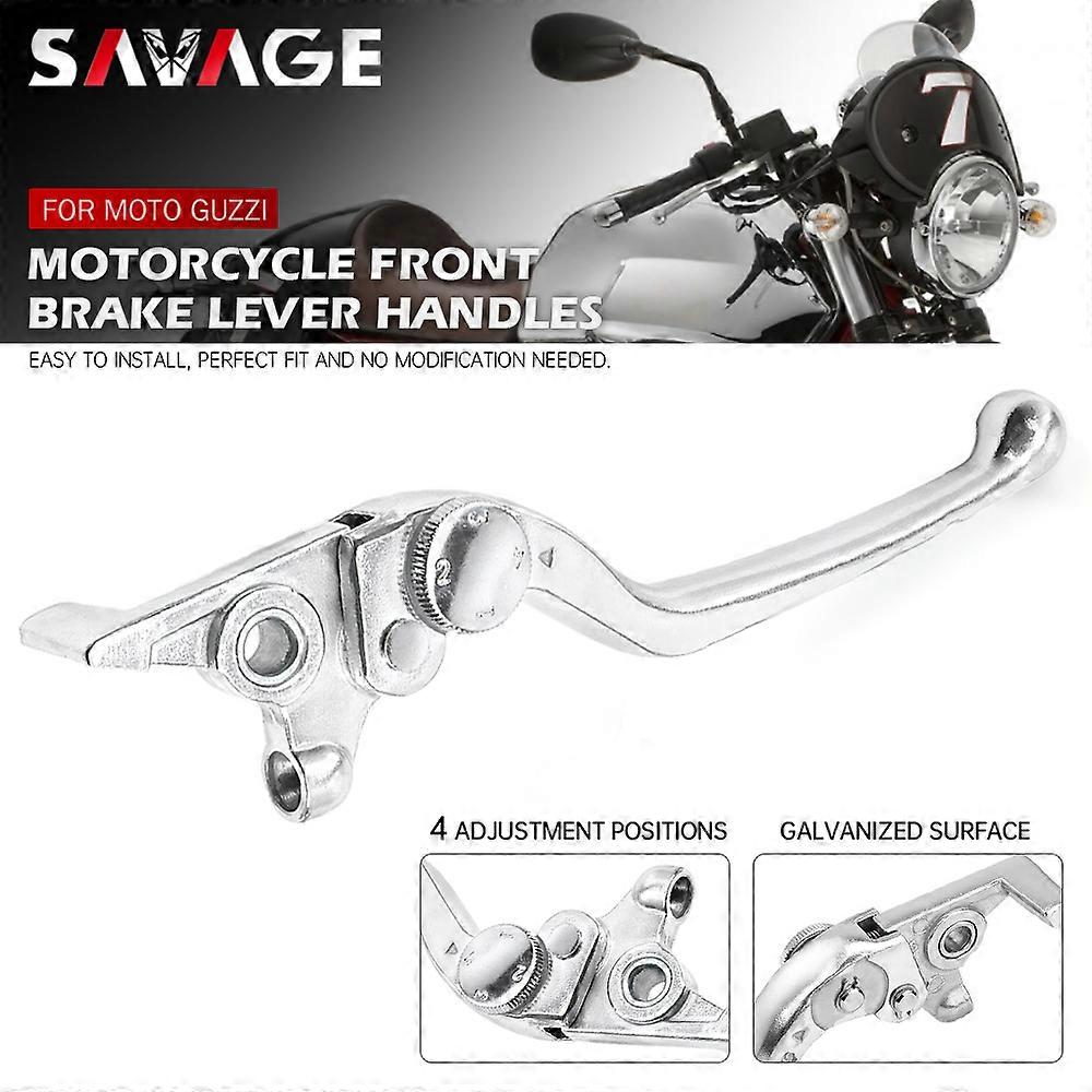 Μανέτα μπροστινού φρένου για MOTO GUZZI V7 Classic/Stornello/Racer/Stone/Special V9 BREVA 750 1100 NORGE 1200 Μοτοσυκλέτα Retro HandlesΦρένο Μηχανοκίνητων Οχημάτων Ser