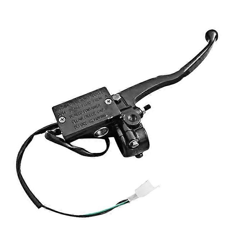 Right 7/8' Motorcycle Hydraulic Brake Cylinder Master Clutch Lever Black Fit for Yamaha XS500 XS650 XS750 XS850 XS1100