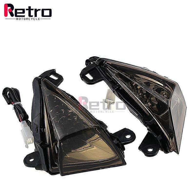 Front LED Turn Signal Light Lamp for KAWASAKI NINJA ZX-14R ZZR ZZ-R GTR 1400 ZZR1400 GTR1400 CONCOURS 14 ZX14R ZX 14R 2006-2017Motor Vehicle Lighting