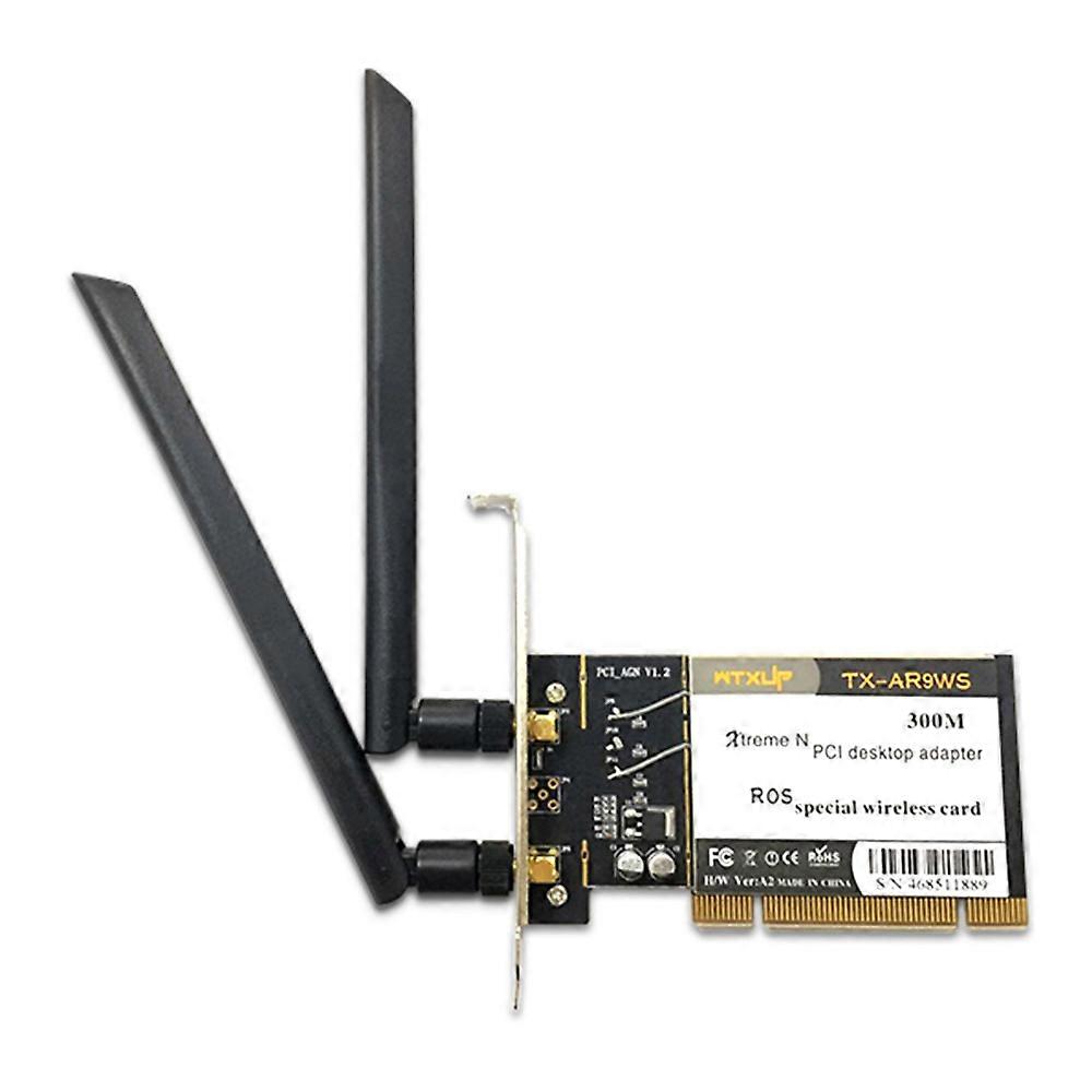 Atheros AR9223 PCI 300M 802.11B/G Wireless WiFi Network Adapter for Desktop PC,PCI Wireless Card w