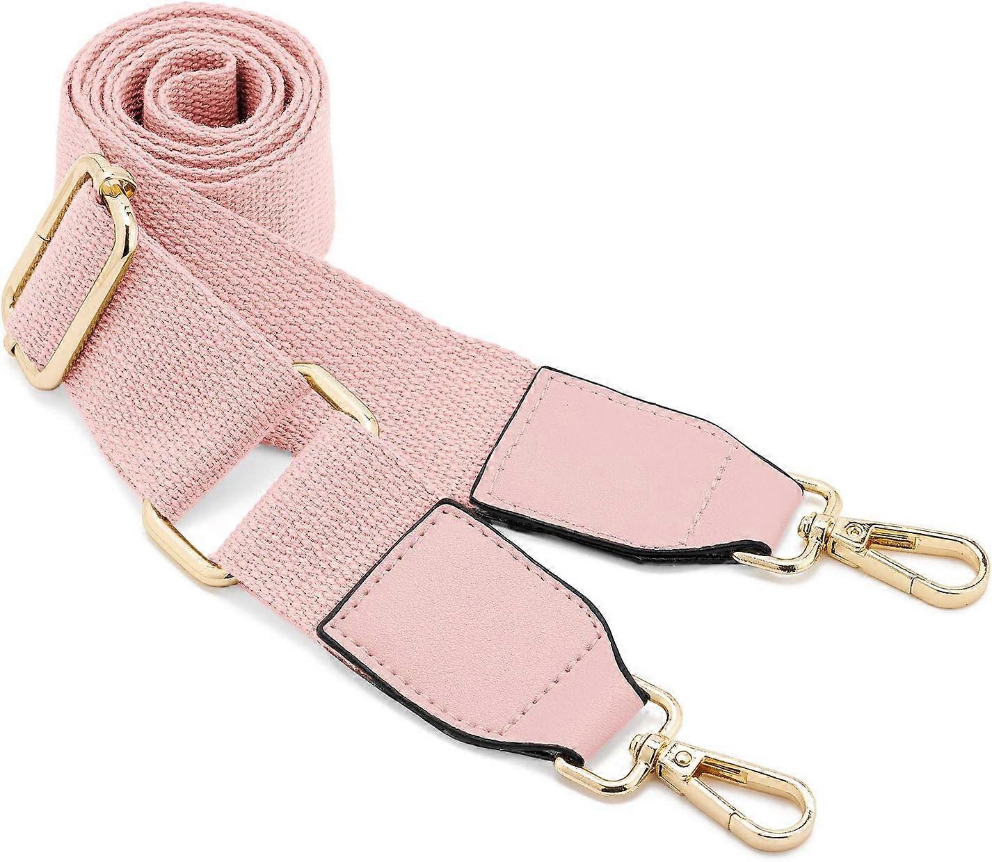 Borse a tracolla larghe da donna Cinghia, cinghia regolabile della borsa da cintura di ricambio con ganci in pelle dorata cinghie di tela per borsa a tracolla per borsa a tracolla