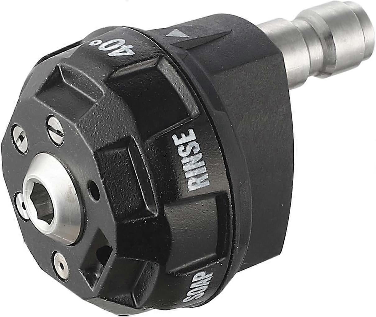 فوهة رذاذ غسالة الضغط Meteor Blast ، تغيير سريع 6 في 1 وقابل للتعديل ، موصل سريع 1/4 بوصة ، MAX 4000PSI لغسالة الضغط