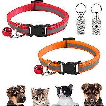 Reflective Cat Collar with Bell,Cat Collars Quick Release,Reflective Cat Collars Quick Release
