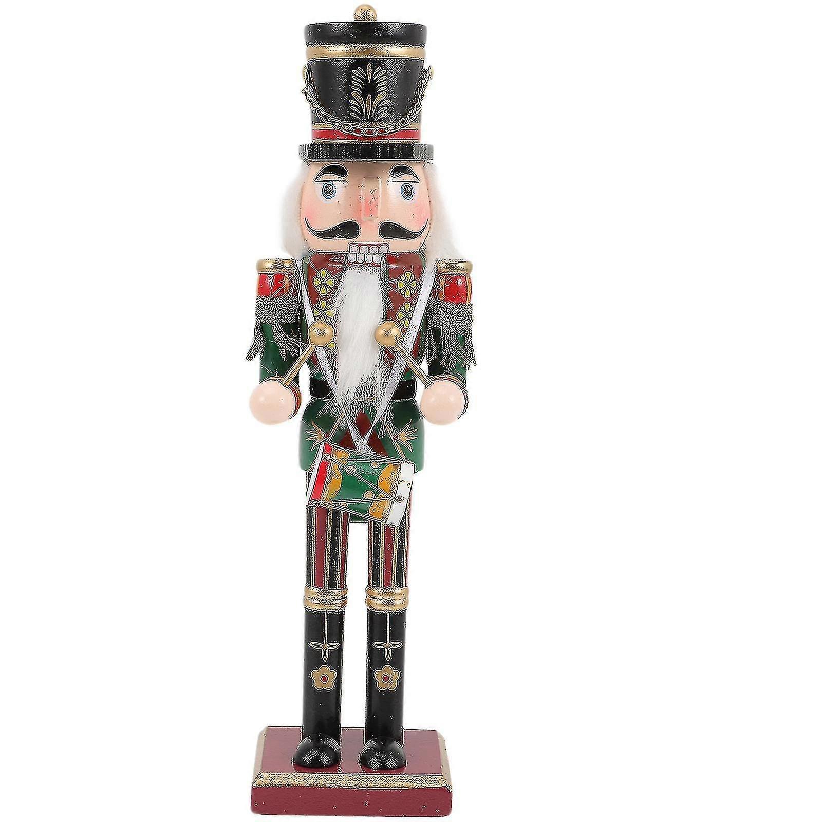 Nutcracker Soldier Decor Christmas Nutcracker Figure Wooden Nutcracker Soldier