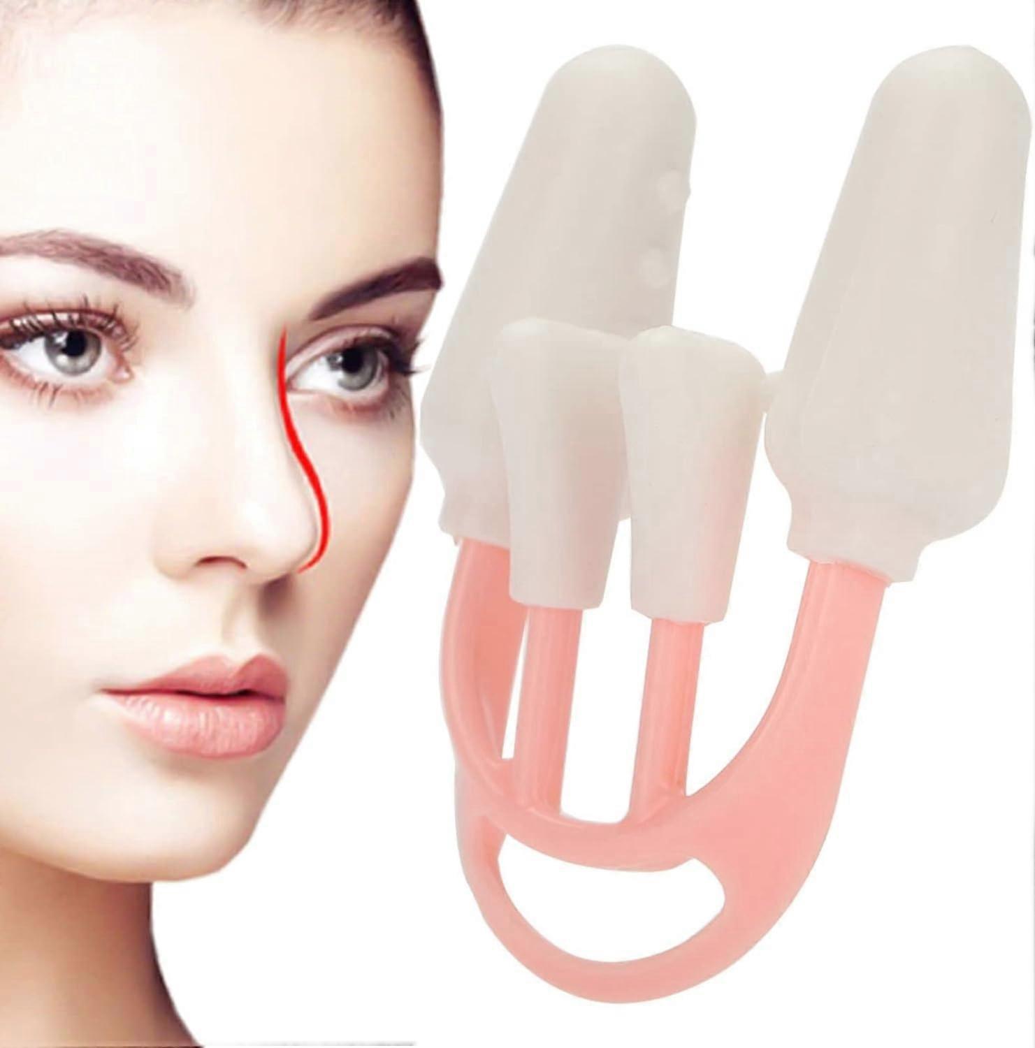 Silicone Nose Clip, Nose Shaper Clip Nose Bridge Slimming Clips Nose Beauty Up Lifting Straightener Corrector