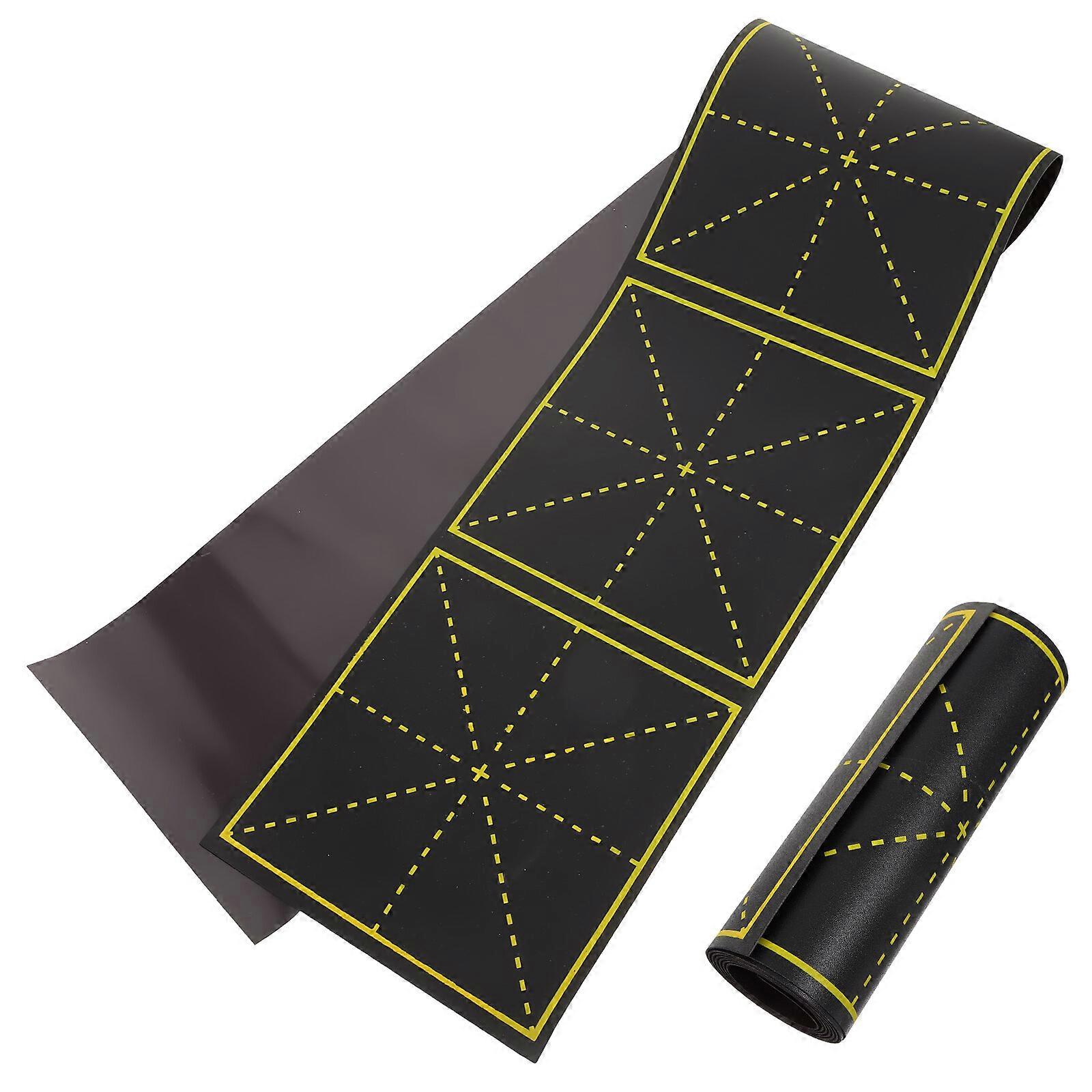 2 Strips of Magnetic Chalkboard Type Chalkboard Drawing Board Teaching Tool Magnet Blackboard