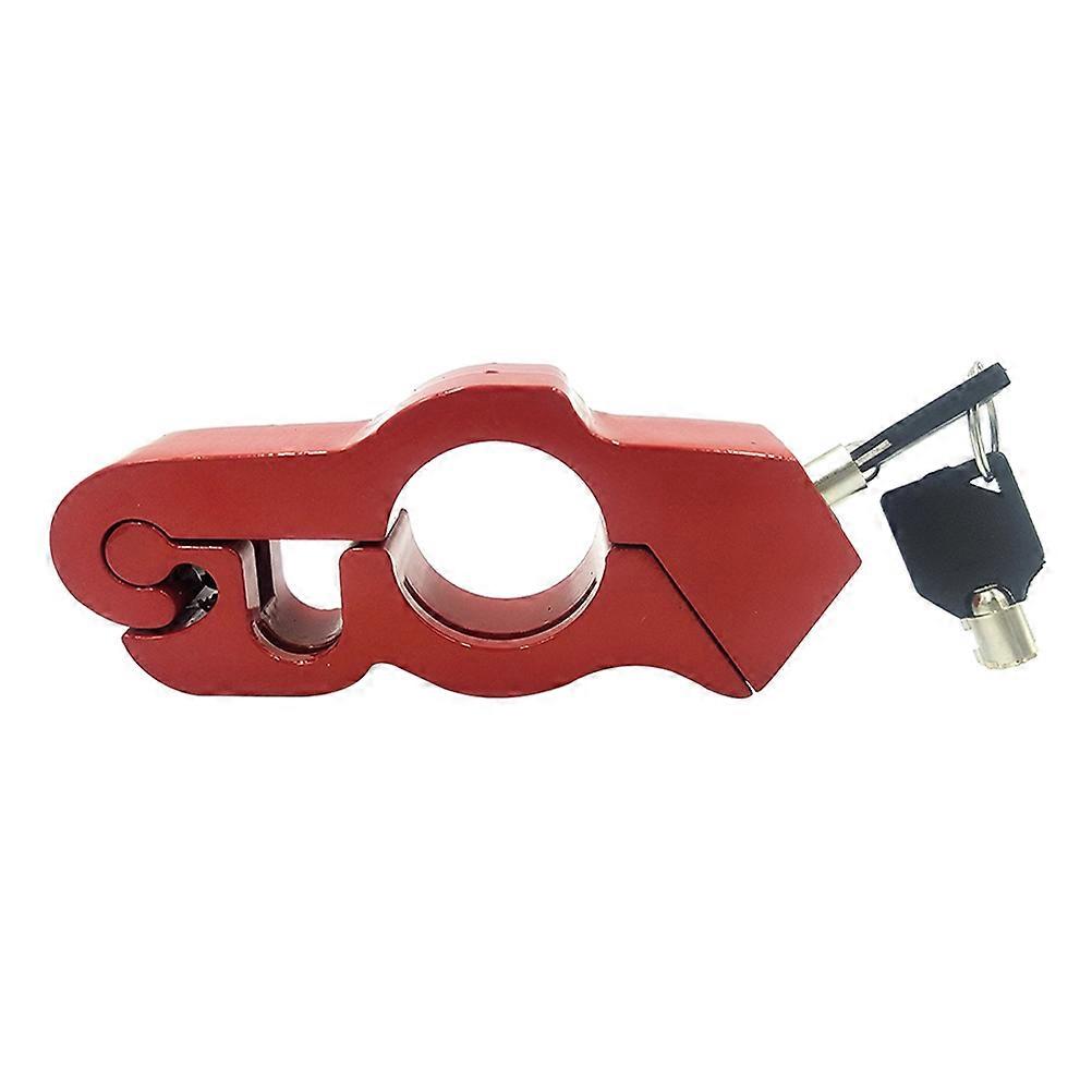 1 Set Motorcycle Handlebar Lock Motorcycle Throttle Grip Lock with 2 Keys