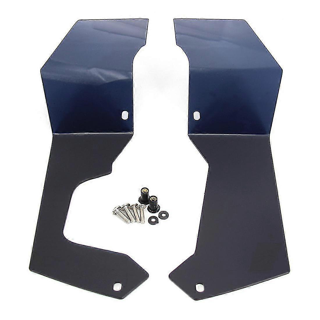 Side Windshield Deflector For Honda Vfr1200x 2012-2015(black)