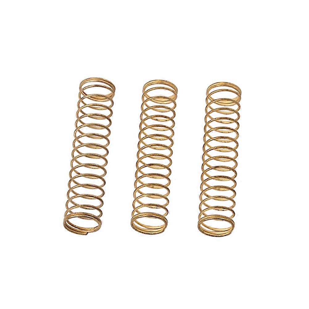 3pcs Trompette Réparation Pièces Laiton Printemps Trompette Printemps Vent Instruments À Vent CB11 (Or)