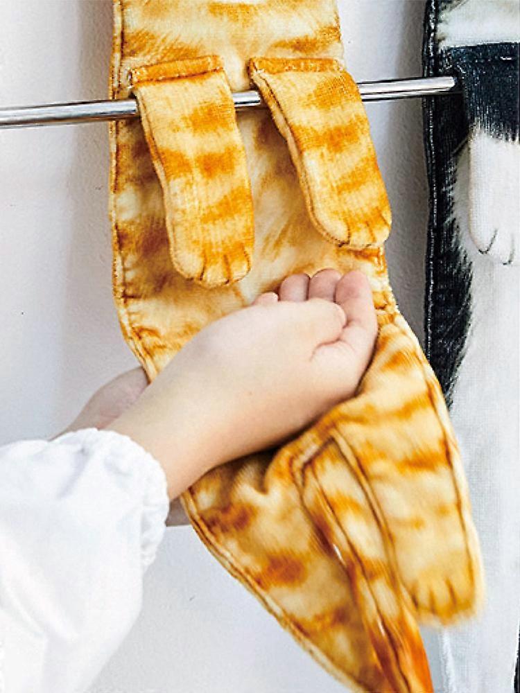 Prosoape de fata Multicolor Housewarming Party bumbac drăguț Cat Iubitorii de ziua de nastere Poliester decorative pentru baie de bucatarie