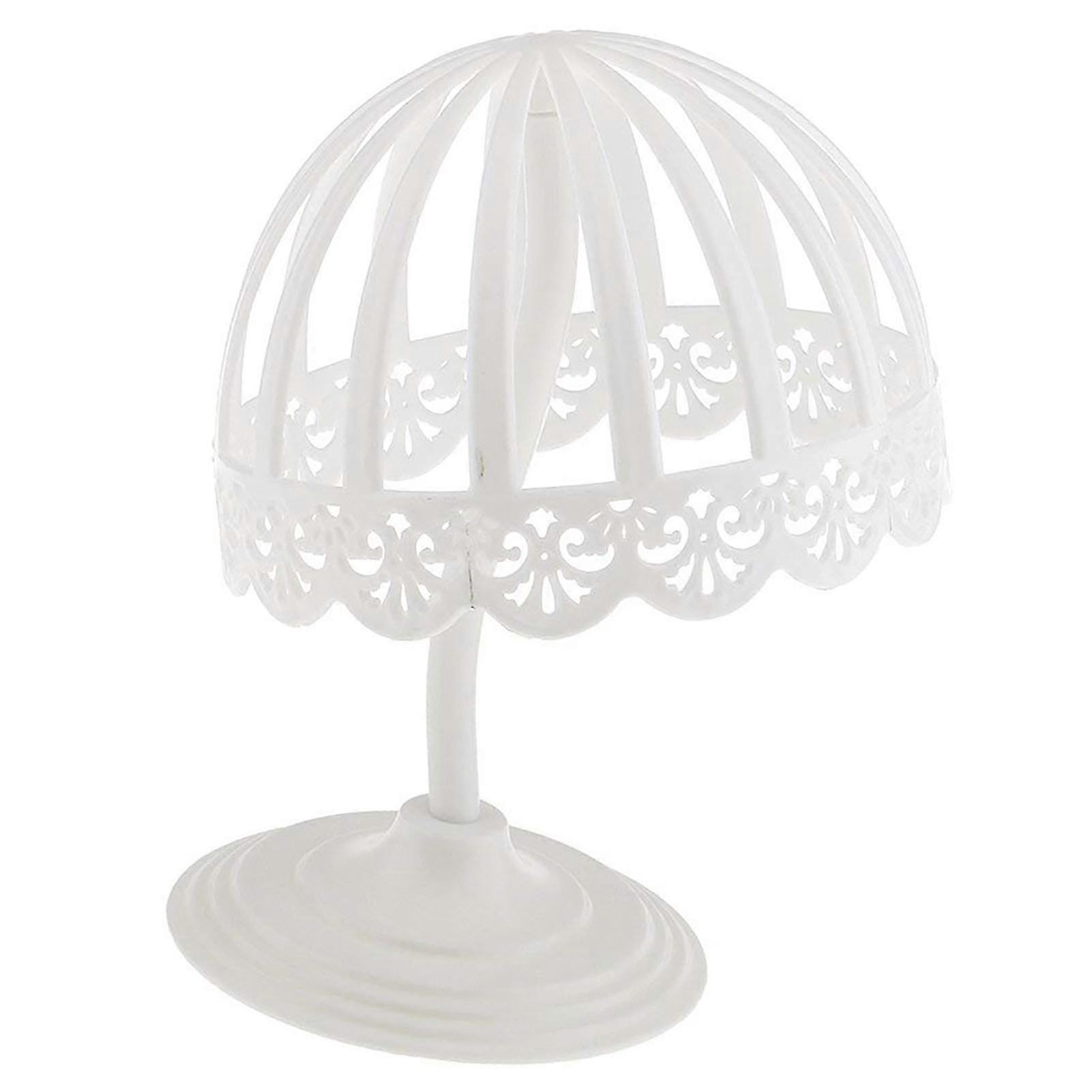 Chapéus stand ajustável dome design Abs Elastic Cap Mostrando Stand For Home