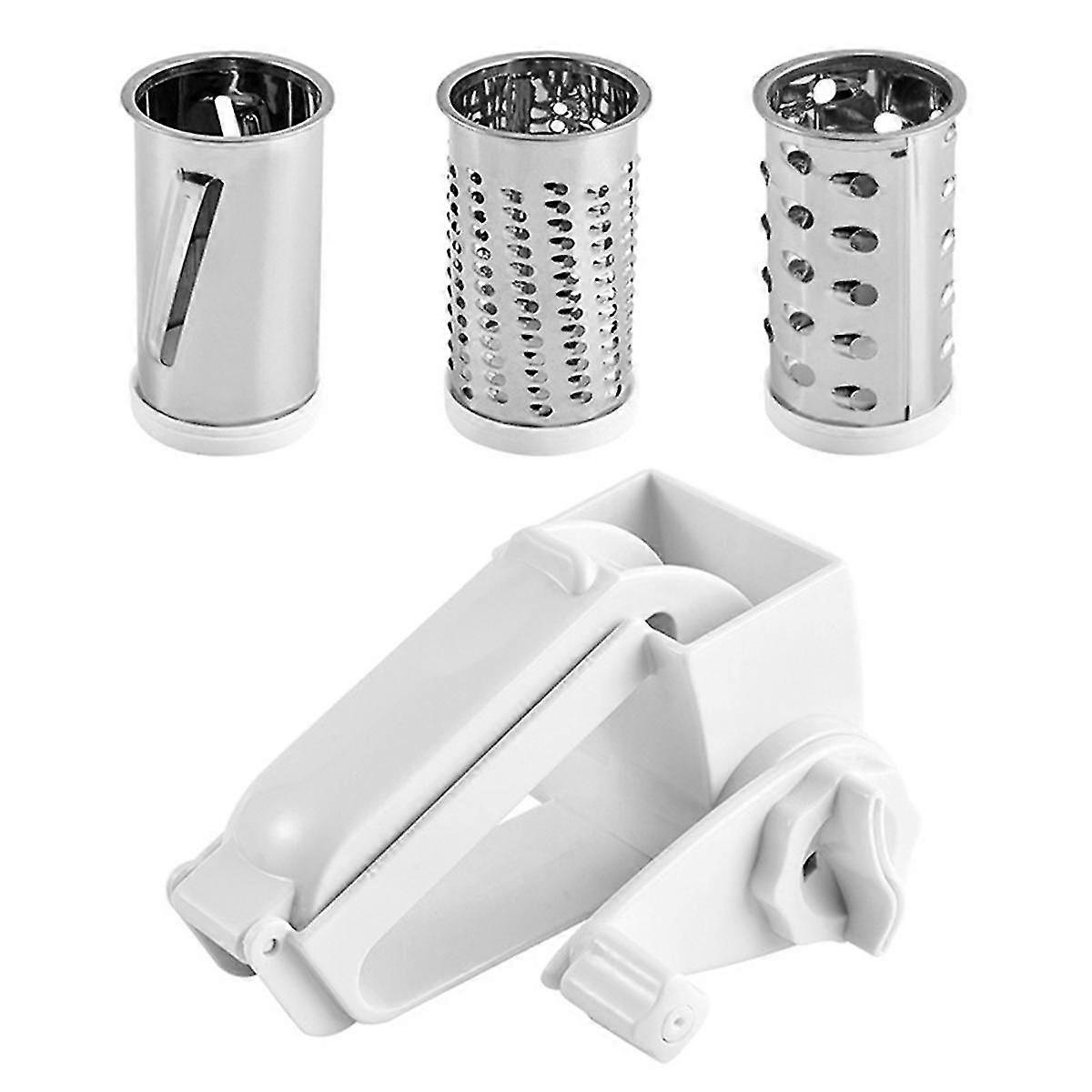 3 in 1 kaasrasp, kaasrasp handslinger, handbediende kaasrasp met handvat