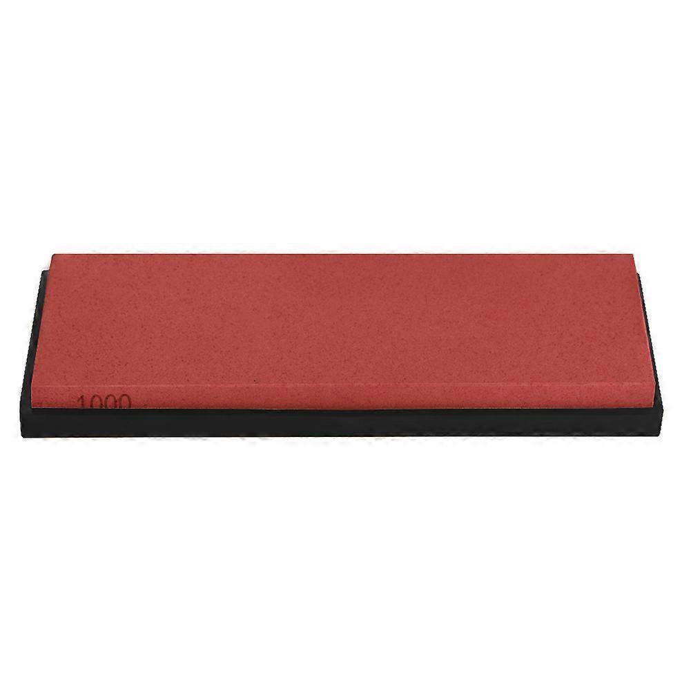 1000# Grid Sharpening Stone Grindstone Sharpener Knife Polishing Grinding Kitchen Tool (Red)
