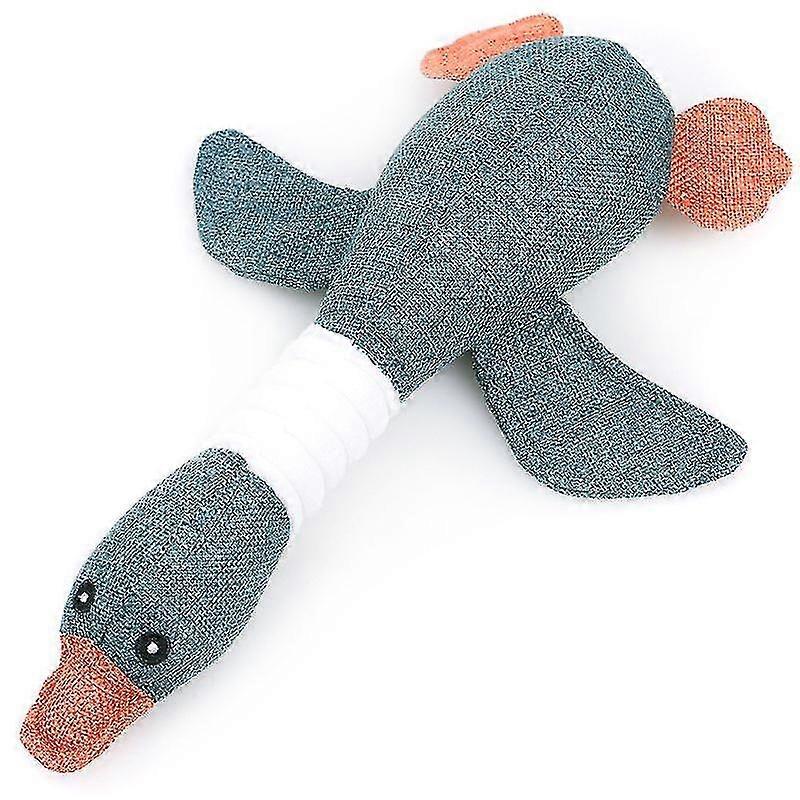 Dog Toy With Squeaker For Small Medium Dogs Goose Shape