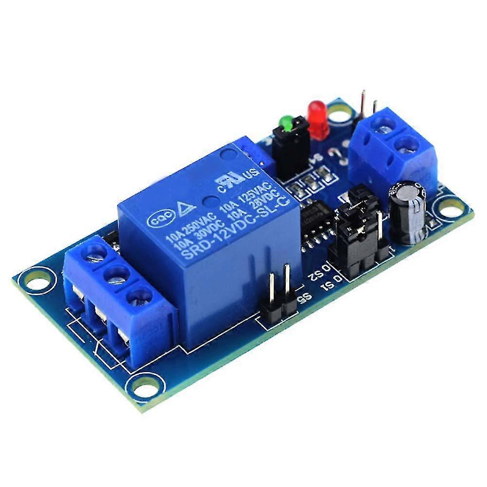 Dc 12v Delay Timing Timer Relay Turn On Turn Off Switch Module Time 10a
