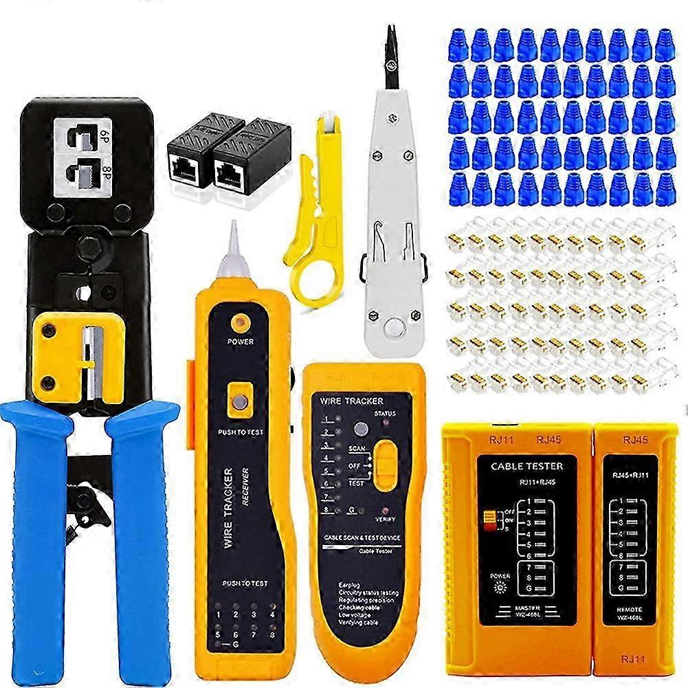 Netzwerk Werkzeug Crimpschneider Abisolierzitmaschine Drahttacker Kabeltester Netzwerk über Zangentest