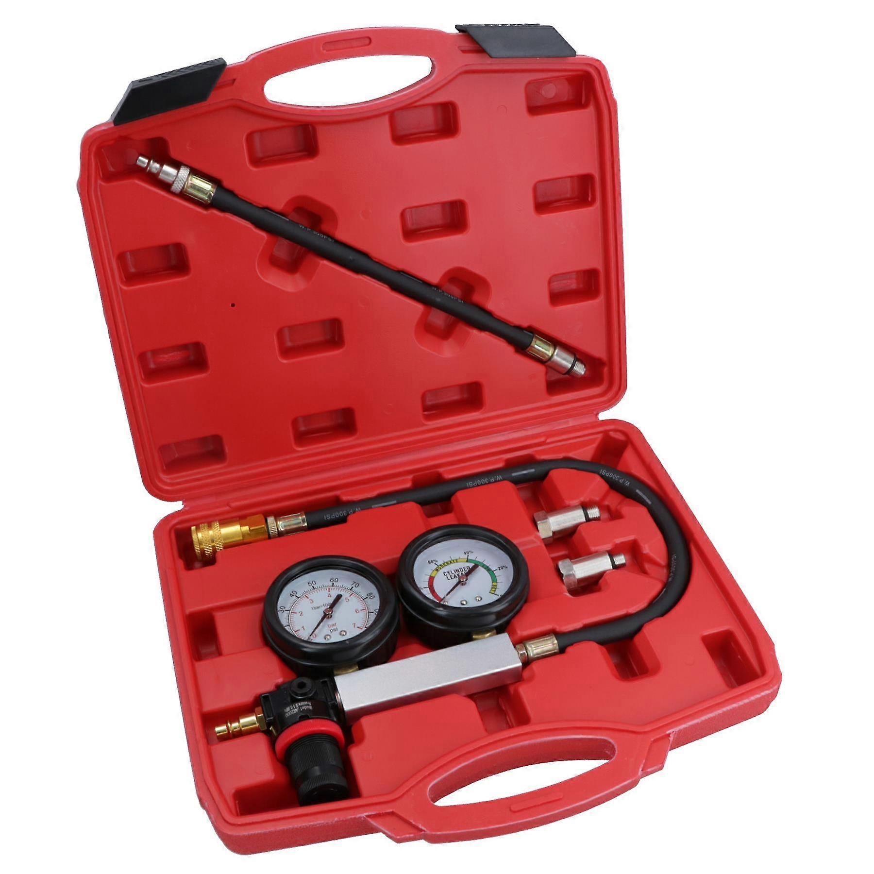 Cylinder leak detector / tester compression leakage kit set petrol engines AT270