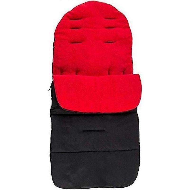 Universal Stroller FootmuffBaby Comfort Pram ApronRed